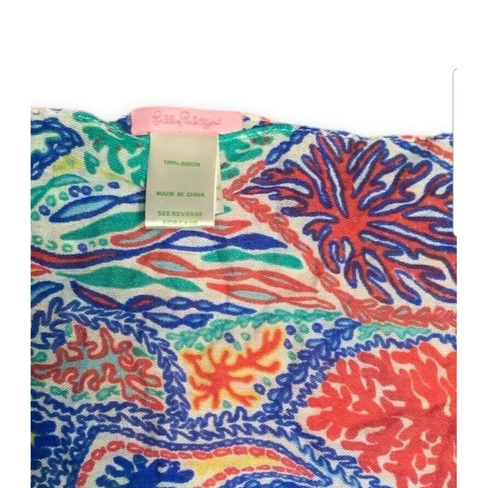 Lilly Pulitzer Let Minnow Infinity Scarf - Picture 7 of 9